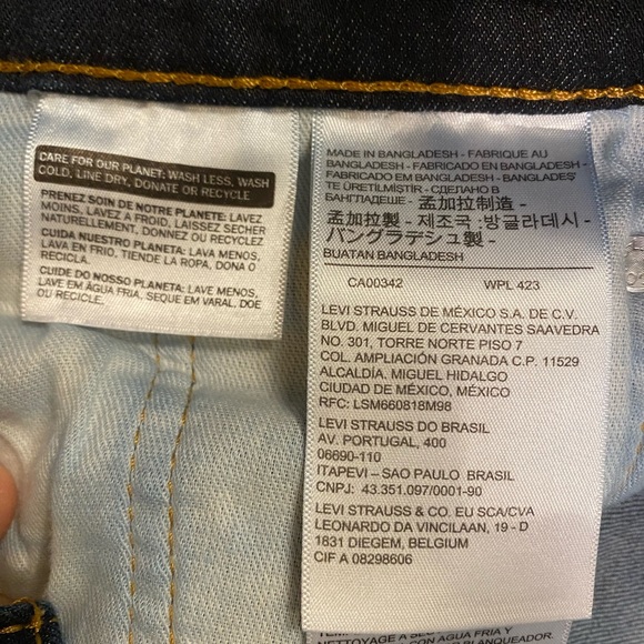 Brand new, worn and washed once. Levi’s 502 jeans. 33x30. - Picture 4 of 5